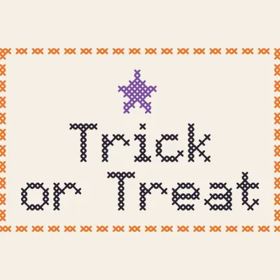 Trick or Treat: simulated stitched preview