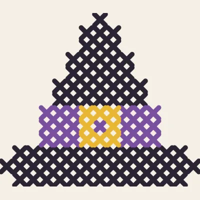 Witch’s Hat: simulated stitched preview